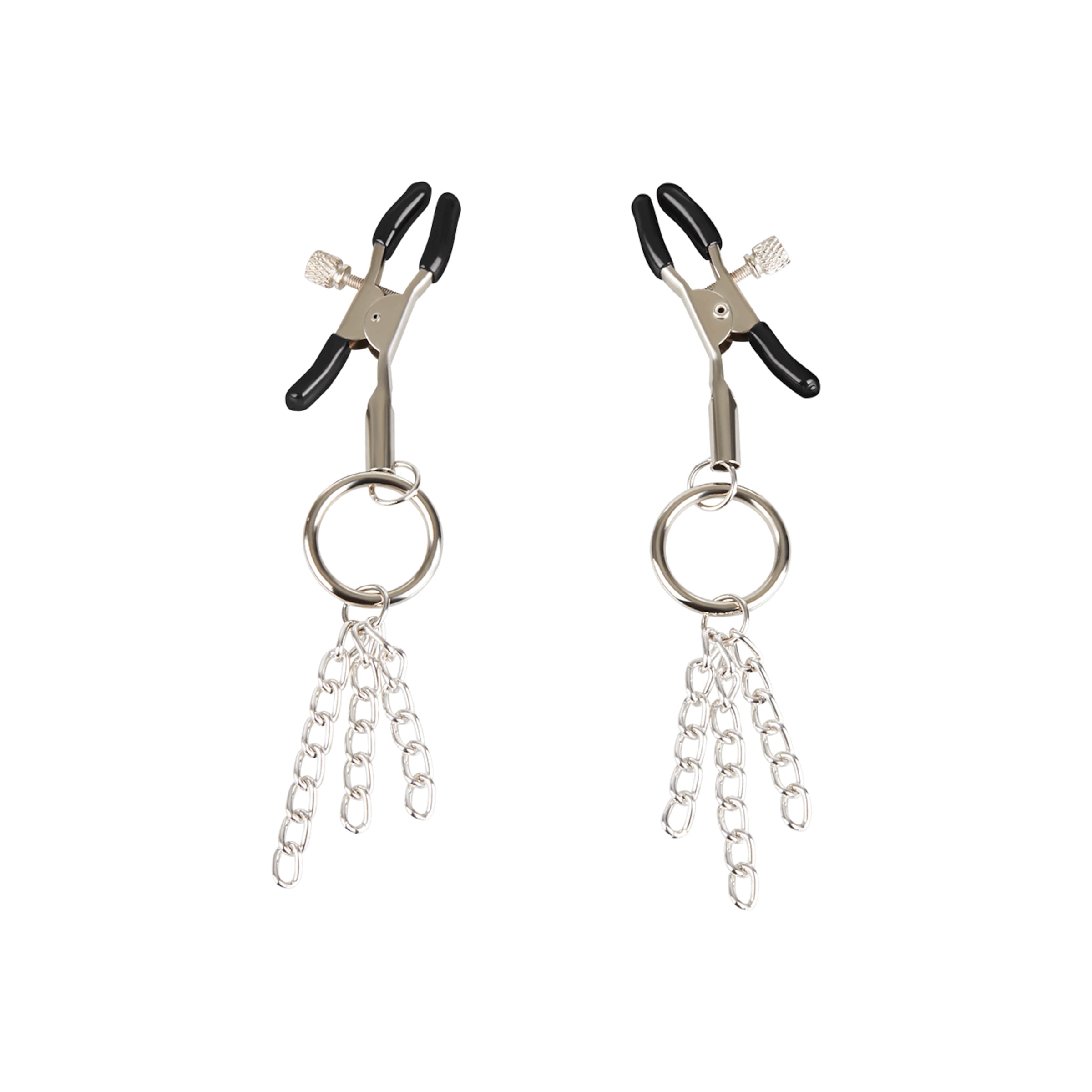 Nippelklemmen mit O-Ringen und Ketten