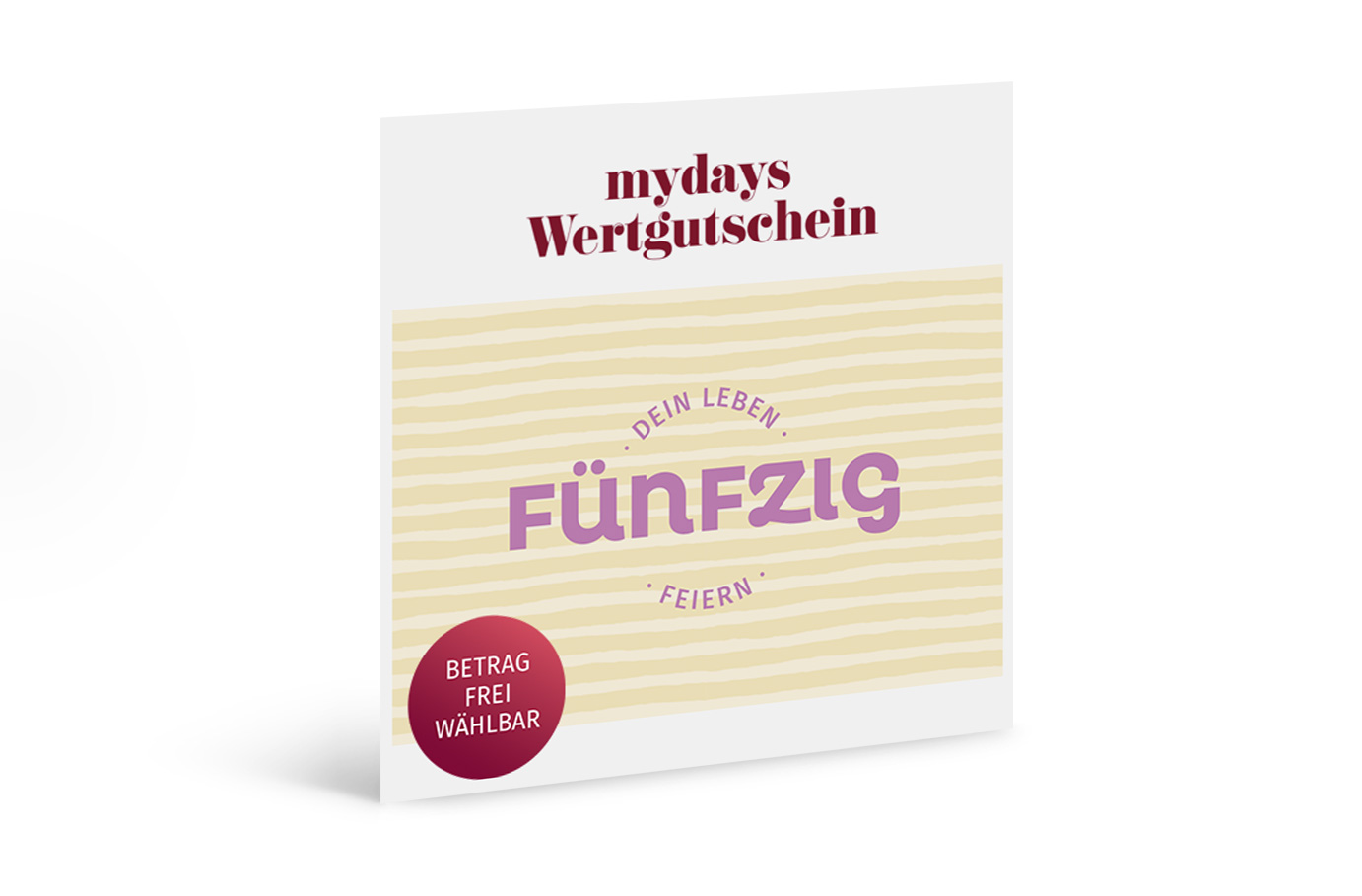 Flexibles Geschenk 50. Geburtstag (Feiern)