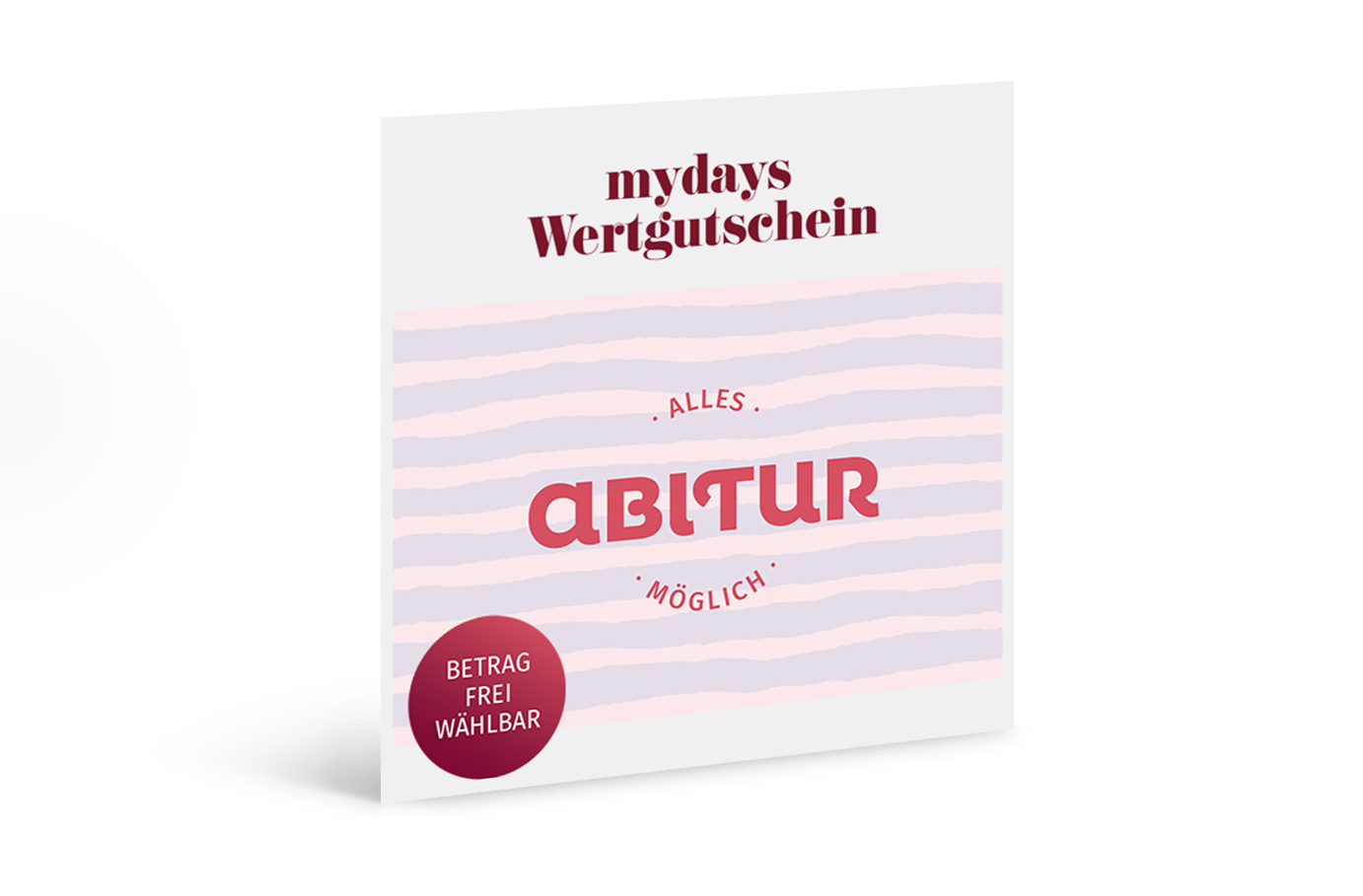 Flexibles Geschenk Abitur