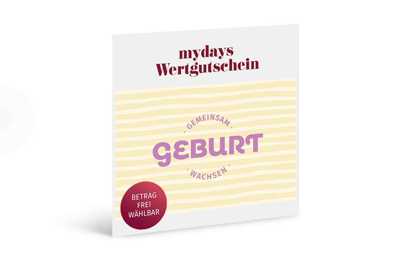 Flexibles Geschenk Geburt