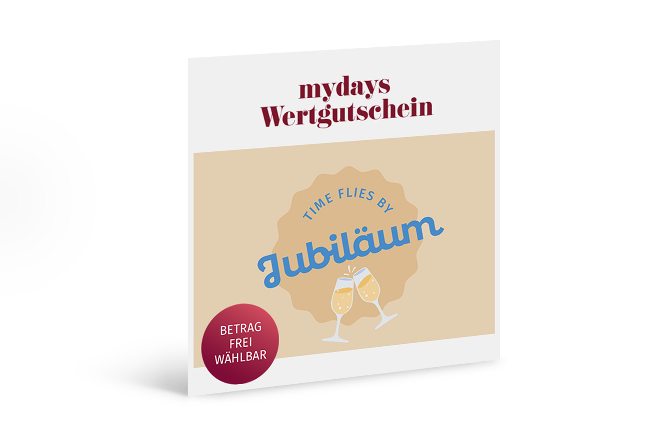 Flexibles Geschenk Zum Jubiläum (Time flies by)