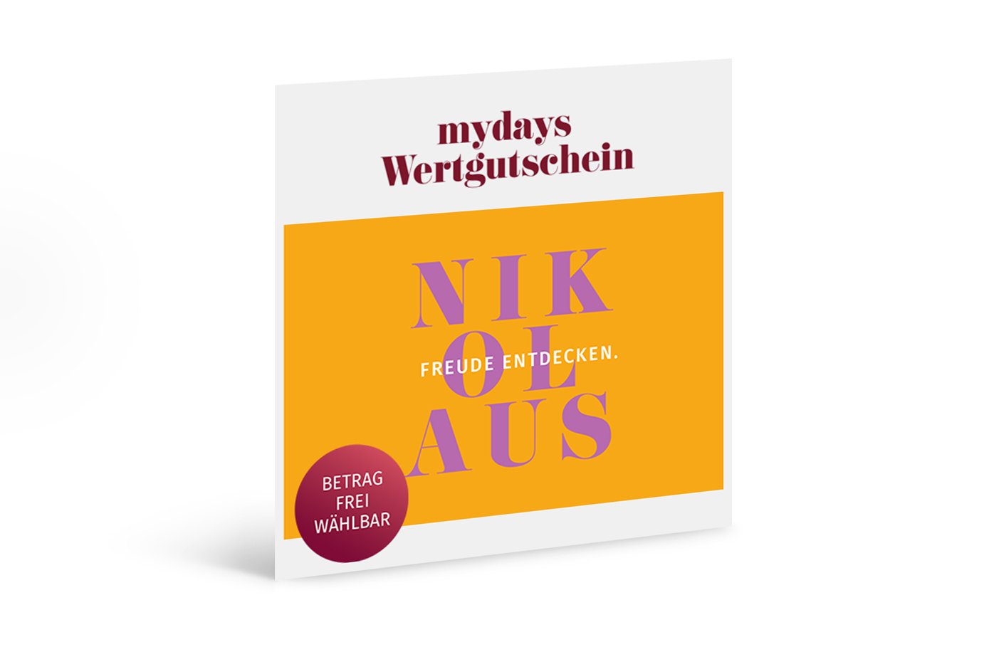 Flexibles Geschenk Nikolaus