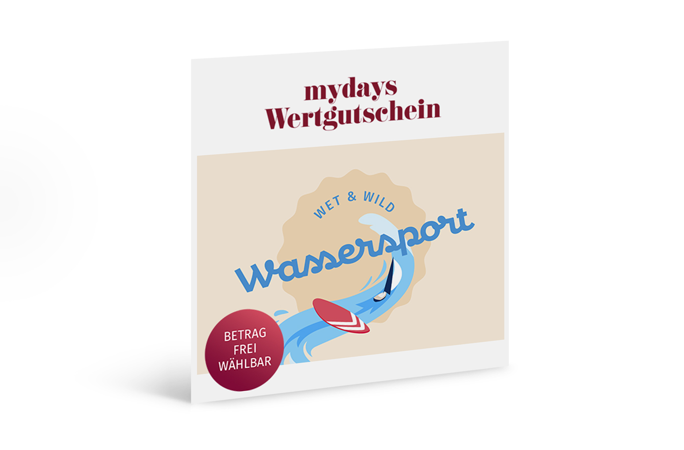 Flexibles Geschenk Wassersport