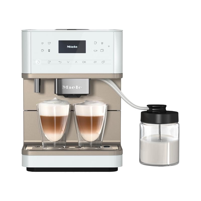 Miele CM6360 MilkPerfection lotosweiß Kaffeevollautomat
