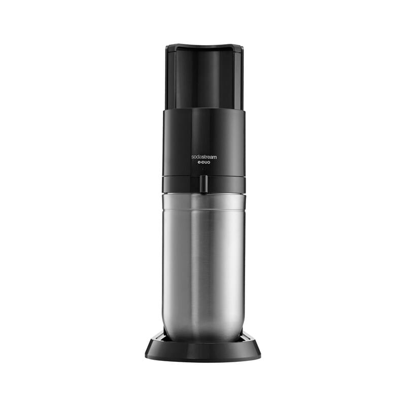 SodaStream E-DUO Wassersprudler inkl.1 Glasflasche & 1 Kunststoffflasche