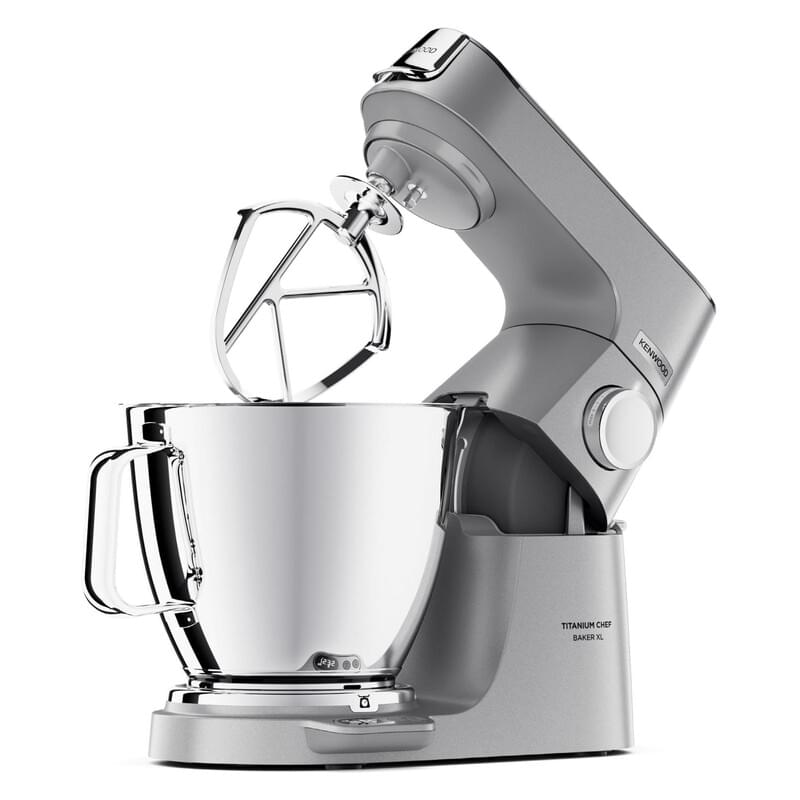 Kenwood KVL85.004.SI Titanium Chef Baker XL Küchenmaschine inkl. 2. Rührschüssel