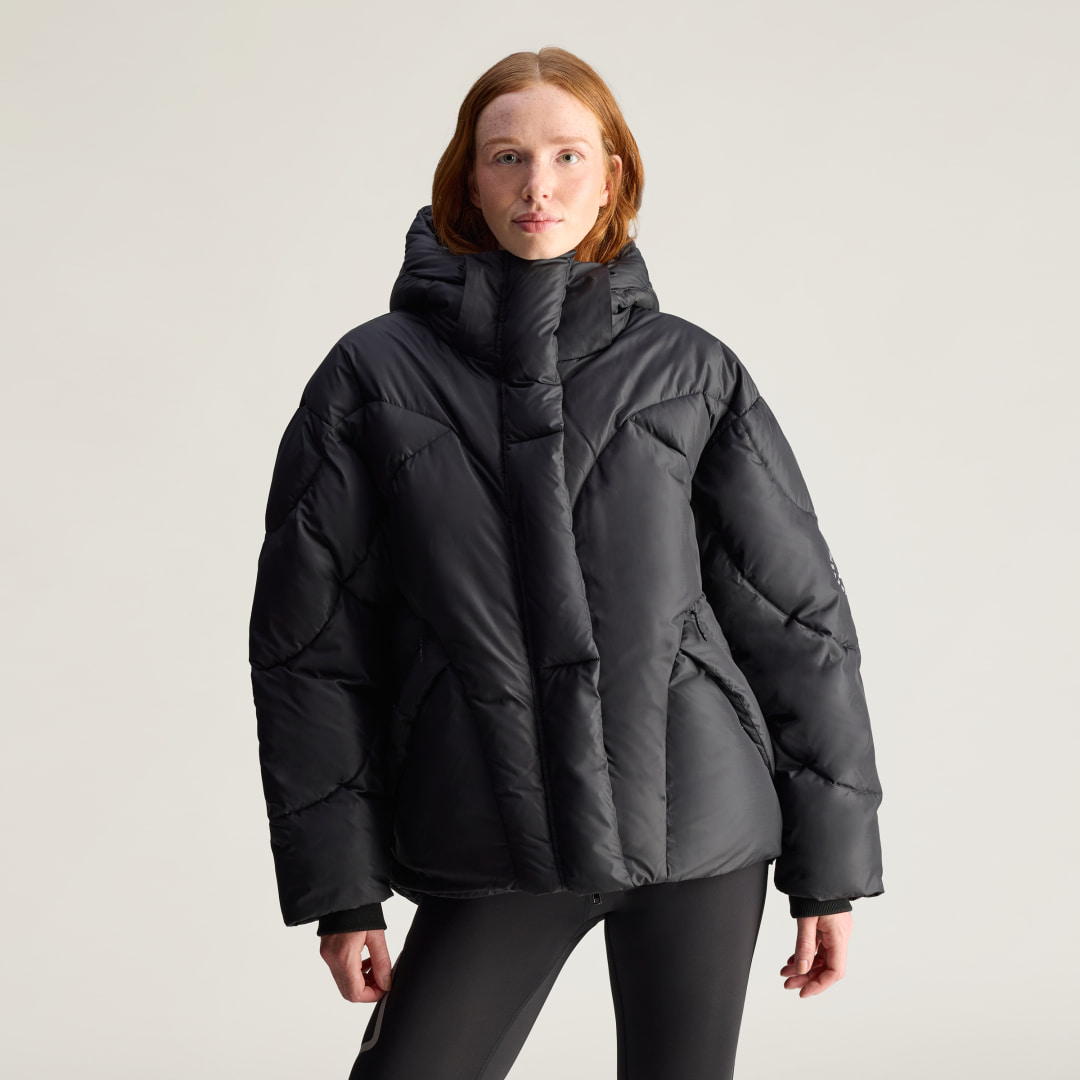 adidas By Stella McCartney Mid Length Padded Winterjacke