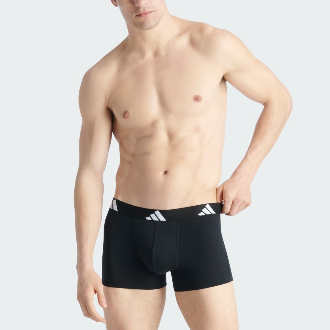 Active Flex Cotton Boxershorts, 3er-Pack – Unterwäsche