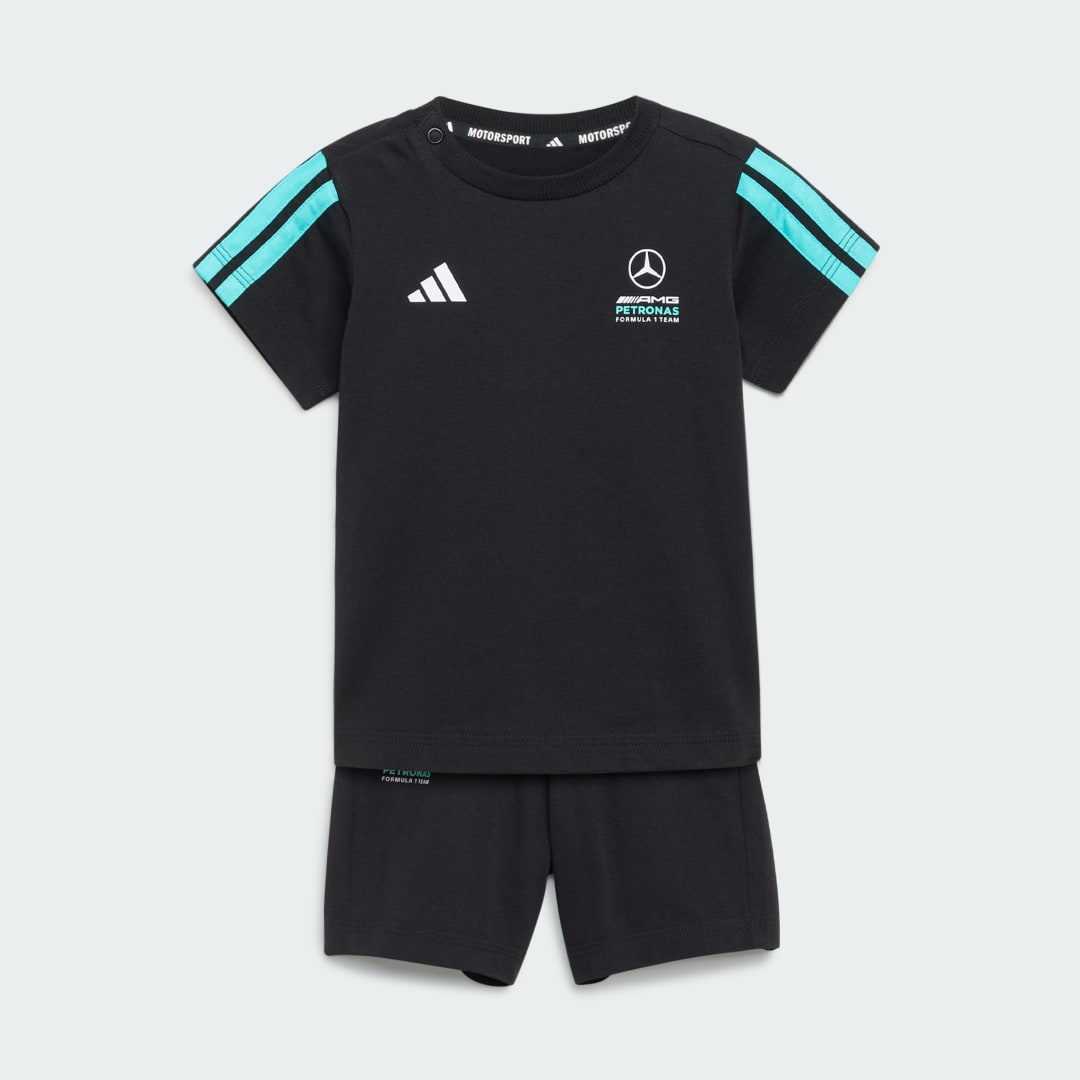 MERCEDES-AMG PETRONAS FORMULA 1 TEAM DNA BABY KURZARM-JOGGINGANZUG