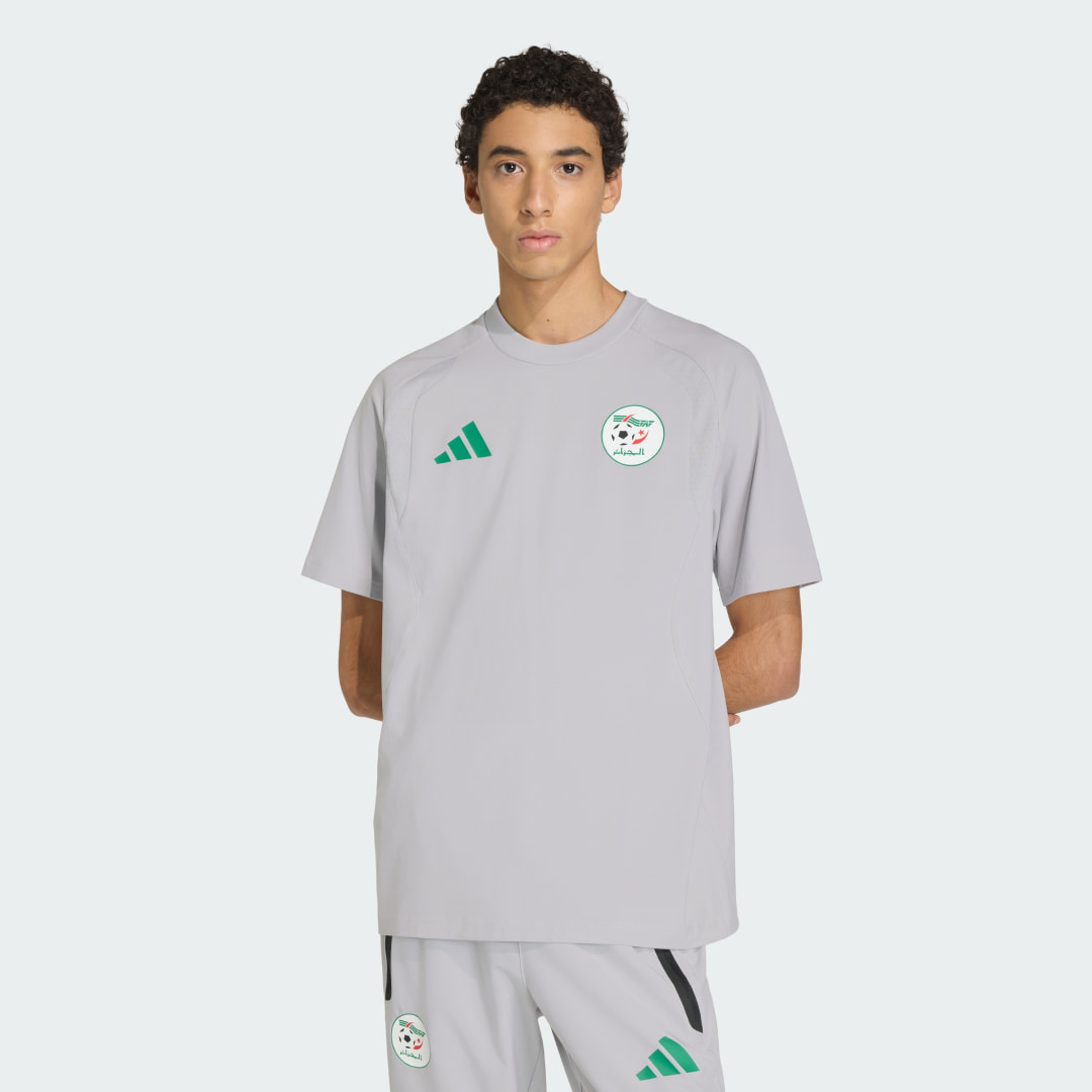 Algerien Tiro Travel Trikot, Rundhalsausschnitt