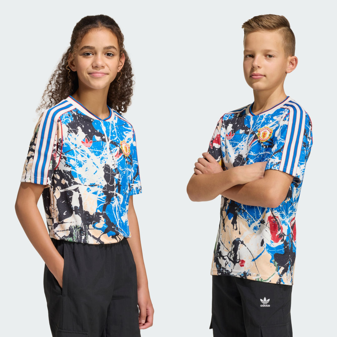 Manchester United Stone Roses Kids Trikot