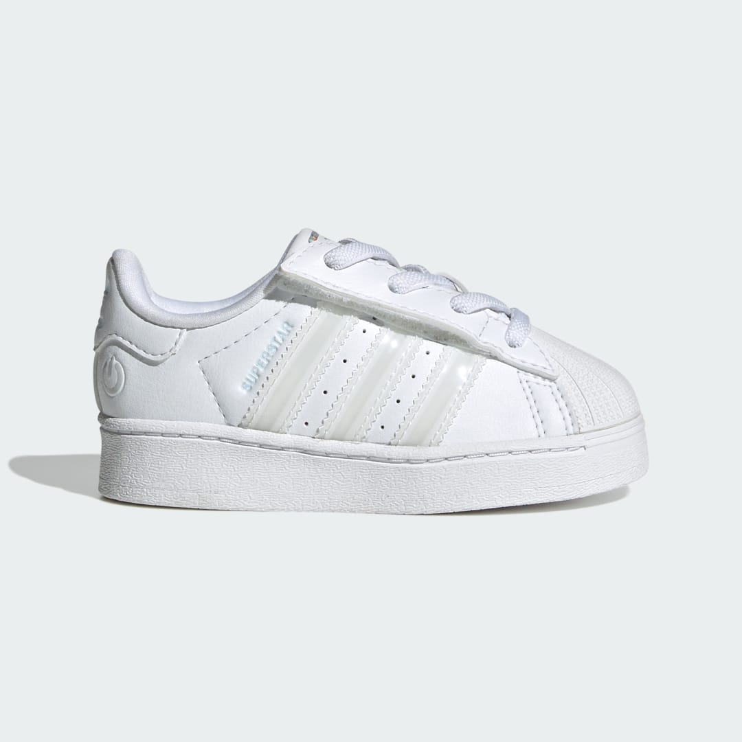 adidas Superstar Led Lights Schuhe mit Komfortverschluss und elastischen Schnürsenkeln für Kinder