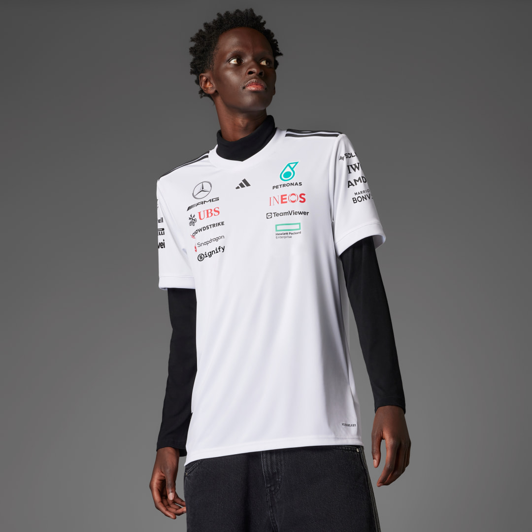 Mercedes - AMG Petronas Formula One Team White Driver Trikot