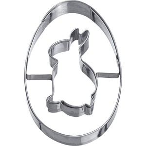 WESTMARK Ausstechform Osterei mit Hase 36762291 8,0 cm
