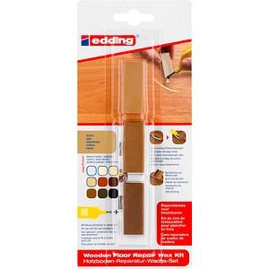 edding 8902 Wachs 4-8902-1-4603 Parkett- & Laminat-Reparaturset 3 mischbare Farbtöne