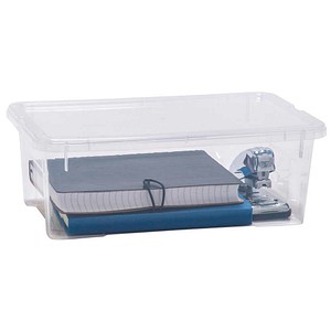 PAPERFLOW VIEW Aufbewahrungsbox 5,0 l transparent 32,5 x 19,5 x 11,0 cm, 1 St.