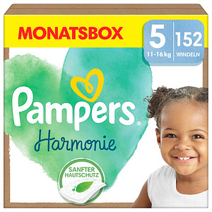Pampers® Windeln Harmonie™ Größe Gr.5 (11-16 kg) für Babys und Kleinkinder, 152 St.