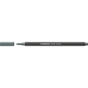 STABILO Pen 68 metallic Filzstift silber, 1 St.