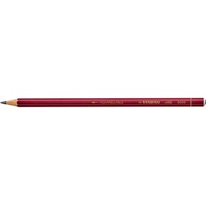 STABILO All 8008 Graphitstift 2B rot, 1 St.