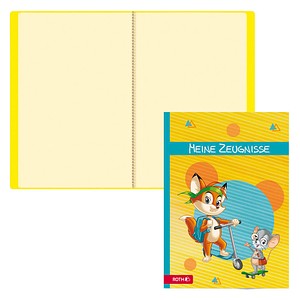 ROTH Zeugnismappe DIN A4, 10 Hüllen Fredo & Fitzi, 1 St.