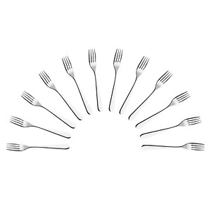 HEPP Dessertgabeln Carlton silber, 12 St.