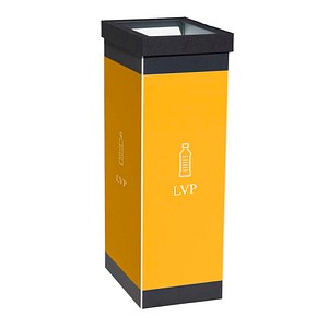 PAPERFLOW Mülleimer 60,0 l gelb, 1 St.