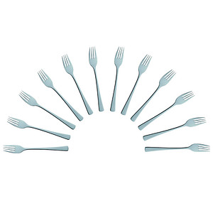 solex® Dessertgabeln Karina silber, 12 St.