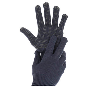 franz mensch unisex Arbeitshandschuhe Pearl Light dunkelblau Größe M, 12 Paar