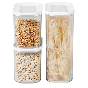 MEPAL Vorratsdosen-Set Modula weiß, 1 Set