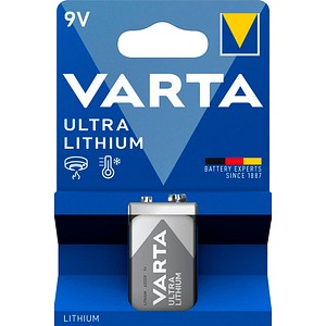 VARTA Batterie ULTRA LITHIUM E-Block 9,0 V