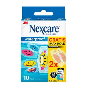 Nexcare™ Pflaster Waterproof Tattoo N16-12-1MOP bunt, 12 St.