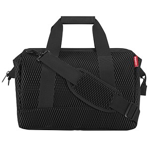 reisenthel® Reisetasche allrounder M Kunstfaser mesh black MS7082