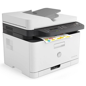 AKTION: HP Color Laser MFP 179fwg 4 in 1 Farblaser-Multifunktionsdrucker grau mit 40 Euro CashBack