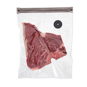 caso® Vakuumierbeutel für Lebensmittel Vacu Zip Bags, 20 St.