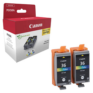 Canon CLI-36 Twin-Pack color Druckerpatronen, 2er-Set