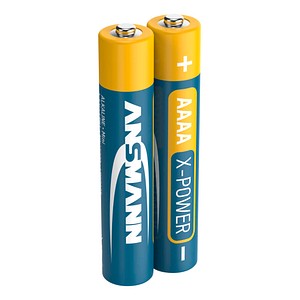 2 ANSMANN Batterien X-POWER Mini AAAA 1,5 V
