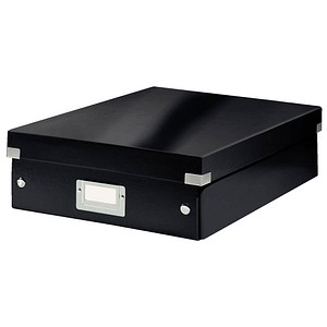LEITZ Click & Store Aufbewahrungsbox 900 Blatt schwarz 28,0 x 37,0 x 10,0 cm, 1 St.