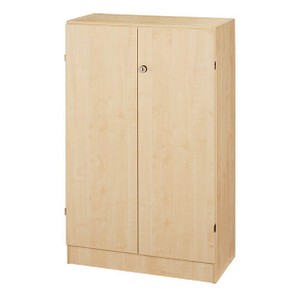 HAMMERBACHER Aktenschrank Schrank Prokura, V6550/3/3/SG ahorn 2 Fachböden 80,0 x 42,0 x 127,0 cm