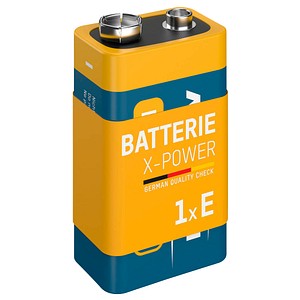 ANSMANN Batterie X-POWER E-Block 9,0 V