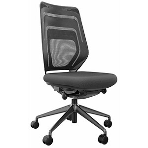 fm Bürostuhl Asiento, 4260761570259 Stoff anthrazit, Gestell schwarz