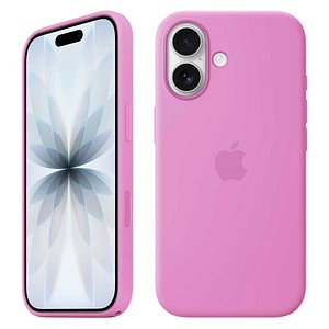 Apple Silikon Case mit MagSafe Handyhülle für Apple iPhone 17 leuchtendes lavendel