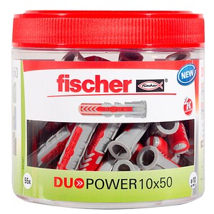fischer DuoPower 10x50 Dose 2K 541921 Universaldübel Ø 10 mm x 50 mm, 55 St.