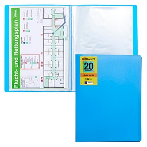 PAGNA School Sichtbuch DIN A4, 20 Hüllen hellblau, 1 St.