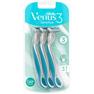 Gillette Sensitive Venus 3 Rasierer, 3 St.