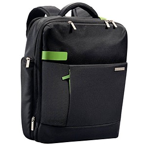 LEITZ Laptop-Rucksack Complete 15,6 Zoll Smart Traveller Kunstfaser schwarz bis 39,6 cm (15,6 Zoll)