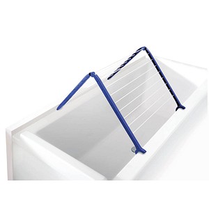 LEIFHEIT Wäscheständer für Badewanne Pegasus Bath 110 blau