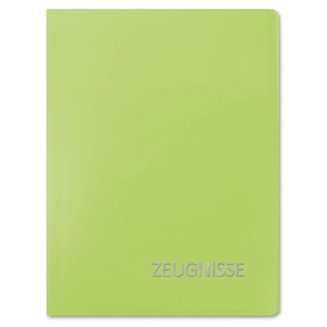 ROTH Zeugnismappe DIN A4, 20 Hüllen grün, 1 St.