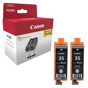 Canon PGI-35 BK Twin-Pack  schwarz Druckerpatronen, 2er-Set