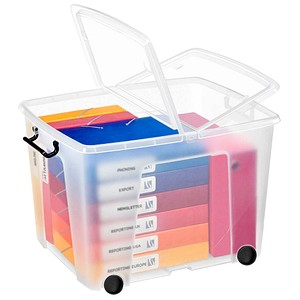 cep Aufbewahrungsbox 75,0 l transparent 60,0 x 48,5 x 41,5 cm, 1 St.