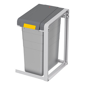 Hailo ProfiLine Öko XL Mülleimer-Erweiterung 38,0 l signalgrau, 1 St.